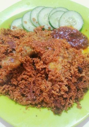 Foto resep Ayam Goreng Kremes kriuk kriuk