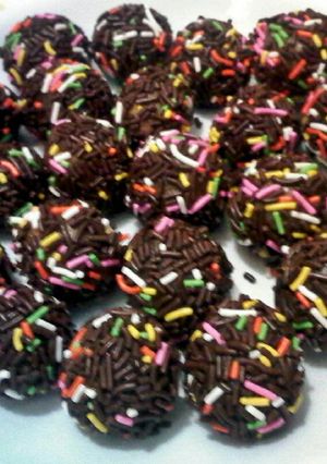 Foto resep Bola Bola Coklat 😍😘