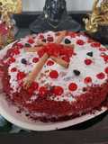#cook pad India#Velvet Sponge Beetroot Ragi Red cake#