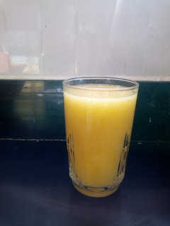 A picture of Pineapple&mango juice#festivecontestmombasa.