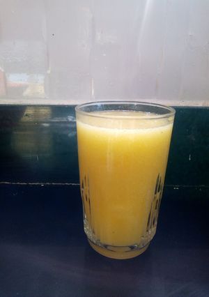 A picture of Pineapple&mango juice#festivecontestmombasa.