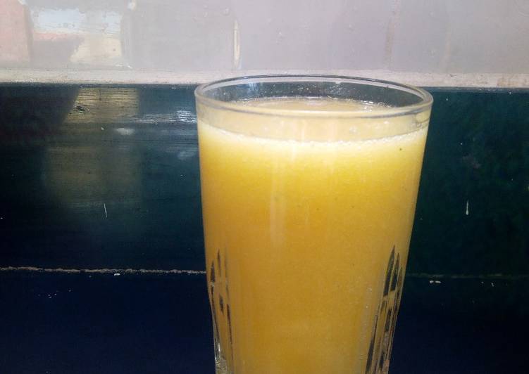 Recipe of Any-night-of-the-week Pineapple&amp;mango juice#festivecontestmombasa
