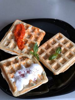 Sajtos gofri🧀 recept fotója