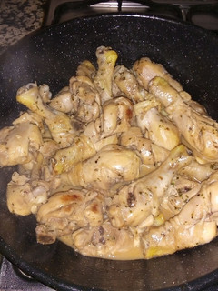 Una foto de Pollo al cava