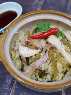 Hình của món Cơm Rang Dưa Gà.