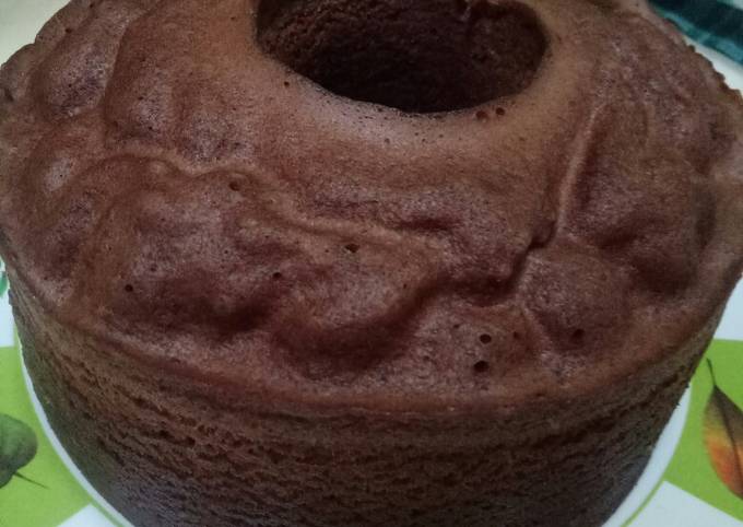 Resep Bolu kukus coklat 4telur metode all in one Anti Gagal