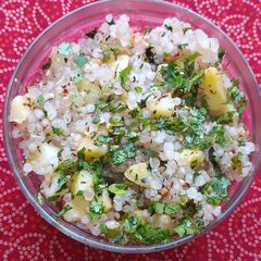 A picture of Sabudana Khichadi.