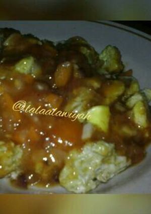 Foto resep Telur kukus asam manis