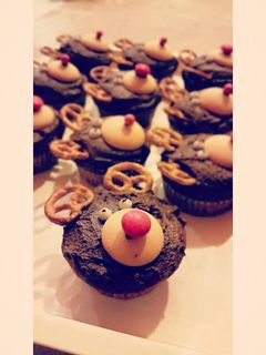 Karácsonyi macis muffin recept fotója