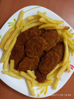 عکسی از دستور کوکو سیب زمینی دلبر