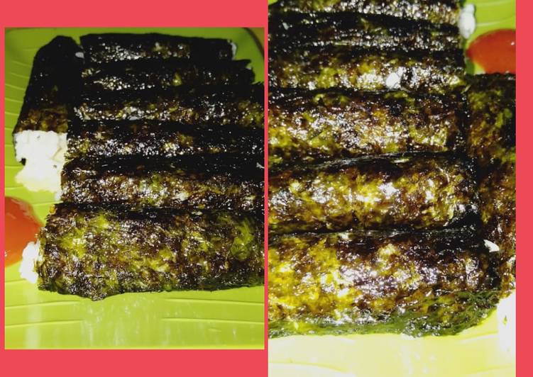 Sushi Telur Sosis Mudah