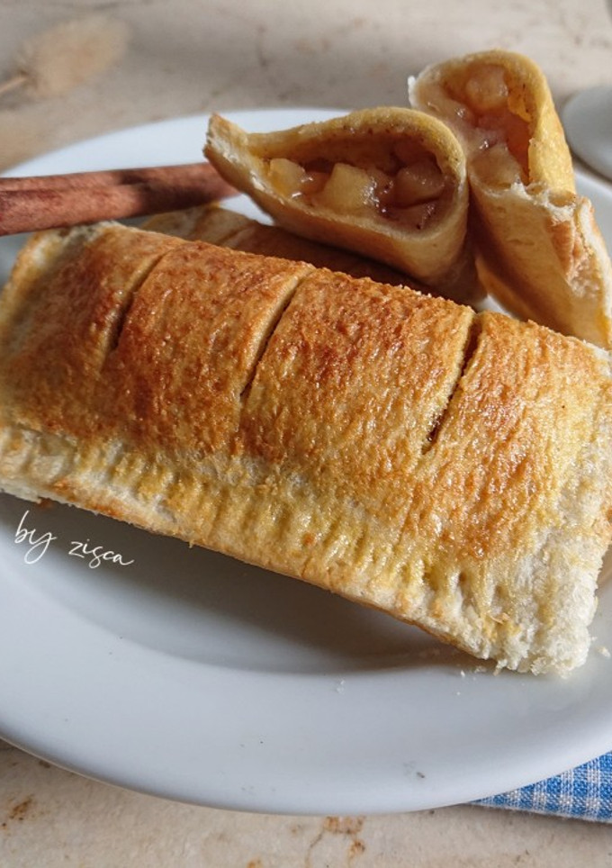 Resep Roti Pie Resep Apple Pie Roti Tawar oleh zisca - Cookpad