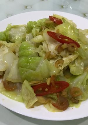 Foto resep Tumis Kubis & ebi