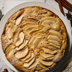 A picture of Dutch Apple Cake.