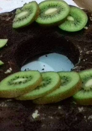 صورة لوصفة كيك على شوكولا
