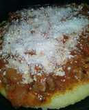 Polenta con tuco🐽😉😍