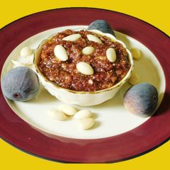 A picture of Fig Almond Halwa.