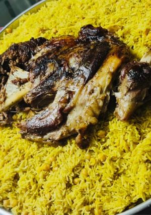صورة لوصفة قدره خليليه بكتف خاروف