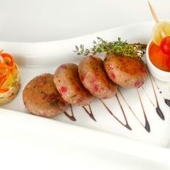 A picture of Raw Banana Kebabs.