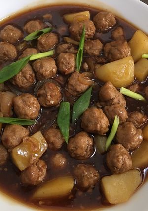 Foto resep Semur bola bola daging