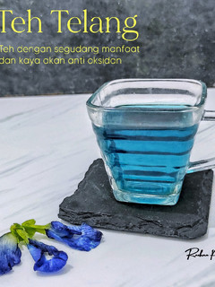 Foto resep Teh Bunga Telang
