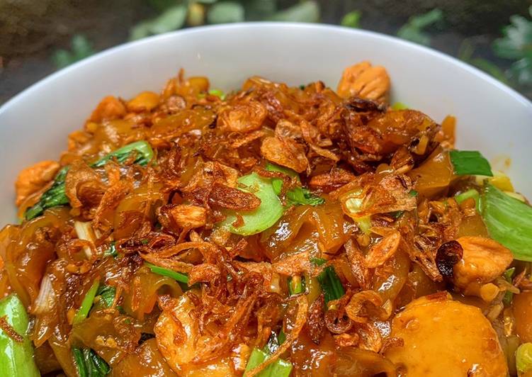 Resep Kwetiaw goreng ayam Sederhana