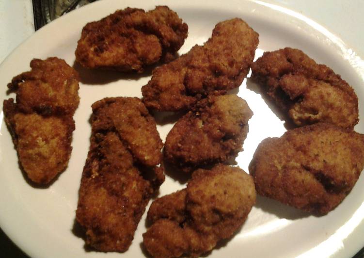 Easiest Way to Make Ultimate Fried Oysters (easy)
