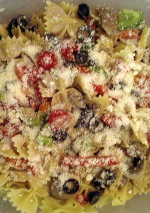 A picture of Carolina summer salad.