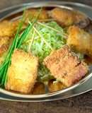 Japanese Kushiage (deep fried Japanese Leek skewers)