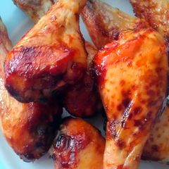 A picture of Vickys Halloween Night Devilled Chicken, GF DF EF SF NF.