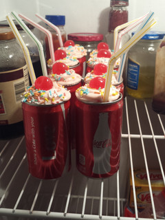 A picture of Cherry Cola Float Cupcake.