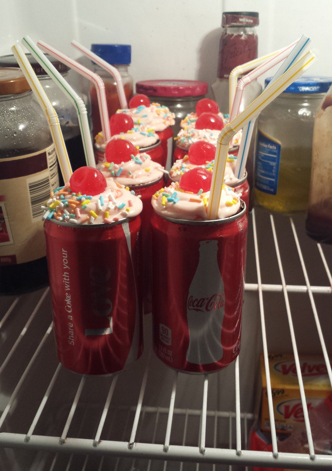 A picture of Cherry Cola Float Cupcake.