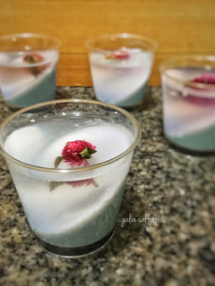 Foto resep Puding bunga telang