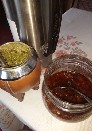 Una foto de Mermelada de duraznos