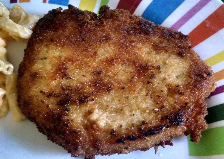 fried breaded pork chops recipe