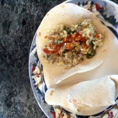 A picture of Breakfast burritos.