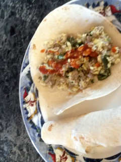 A picture of Breakfast burritos.