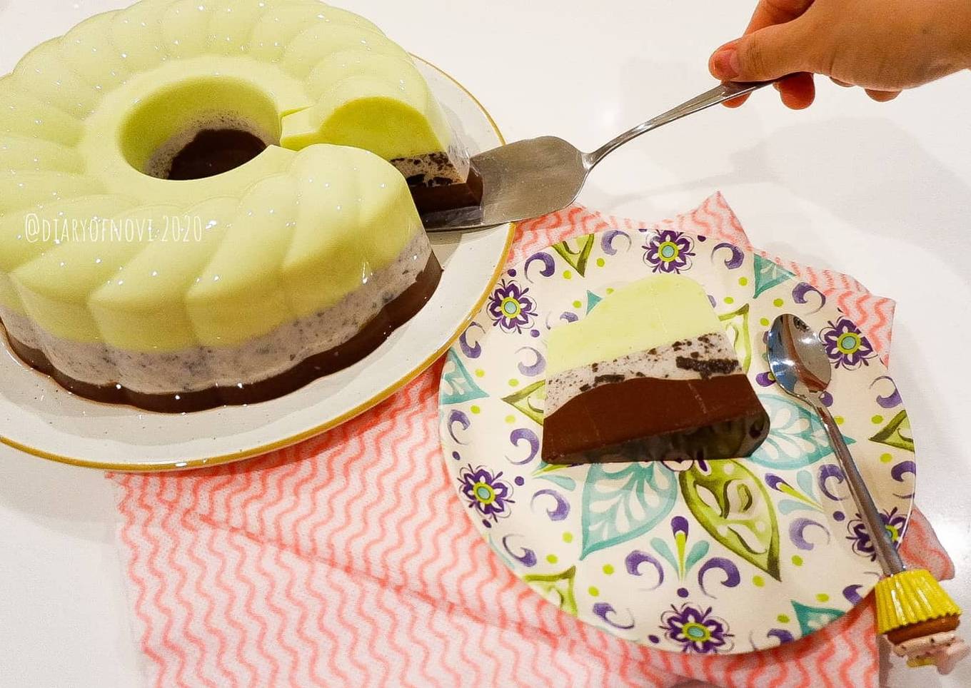 Pudding AVOREO (Alpukat Oreo Coklat)