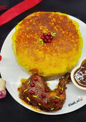 عکسی از دستور مرغ ناردونی (شام شب یلدا)😋