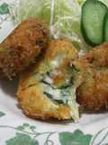 Shrimp and Spinach Cream Croquettes