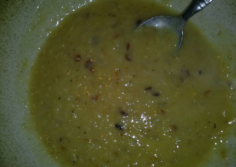 Recipe of Quick Lentil soup !