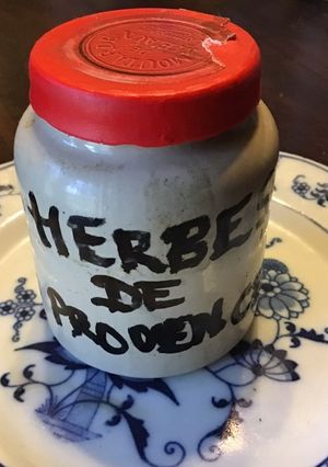 A picture of California Farm Herbes de Provence from scratch.