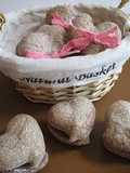 Heart-shaped Chocolate Sandwich Biscuits