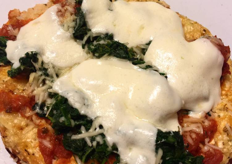 Steps to Prepare Any-night-of-the-week Garlic and Cauliflower Pizza Crust