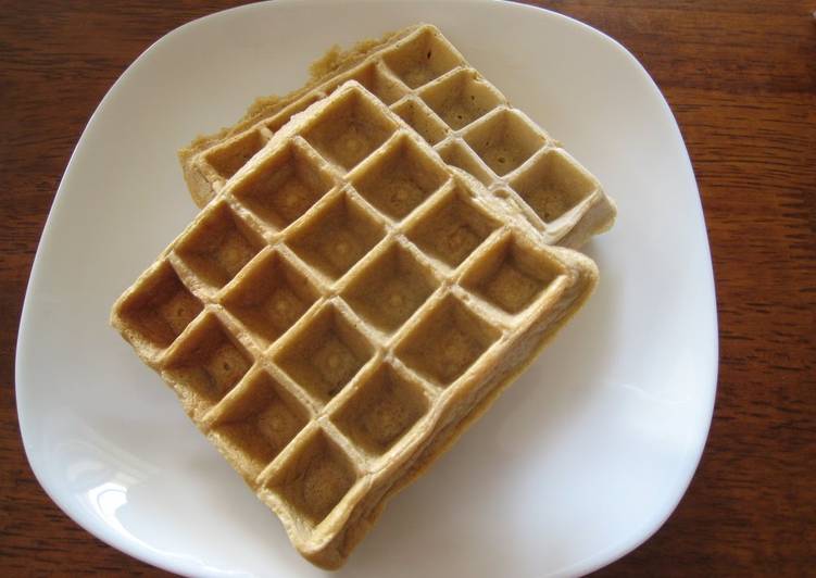 Simple Way to Prepare Super Quick Homemade Easy Okara Cinnamon Waffles