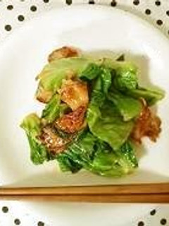 A picture of Don't Toss Out the Outer Leaves of Your Lettuce! Make a Mayo Stir-Fry.
