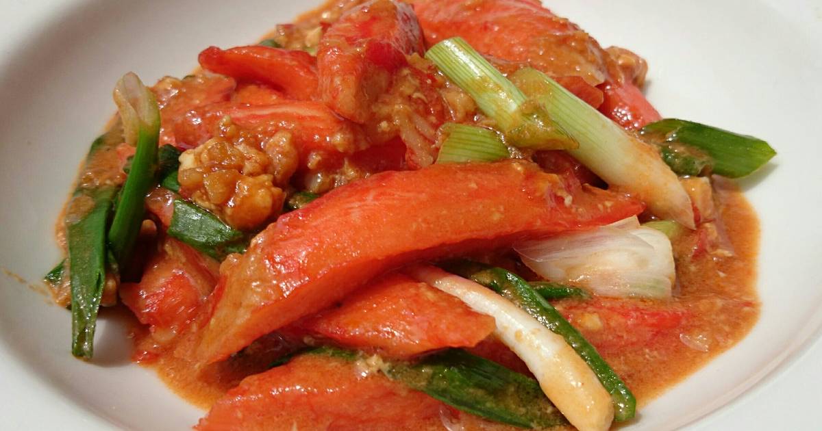 Crab In Thai Tomato Chili Sauce Recipe by Lyii G Cookpad