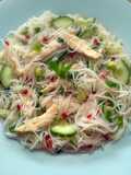 Vickys Minty Cool As A Cucumber Noodle Salad, GF DF EF SF NF