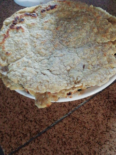 Una foto de Wrap/ torta de avena
