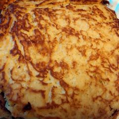 A picture of Coconut Flour Flatbread. It doesn't taste like coconut..